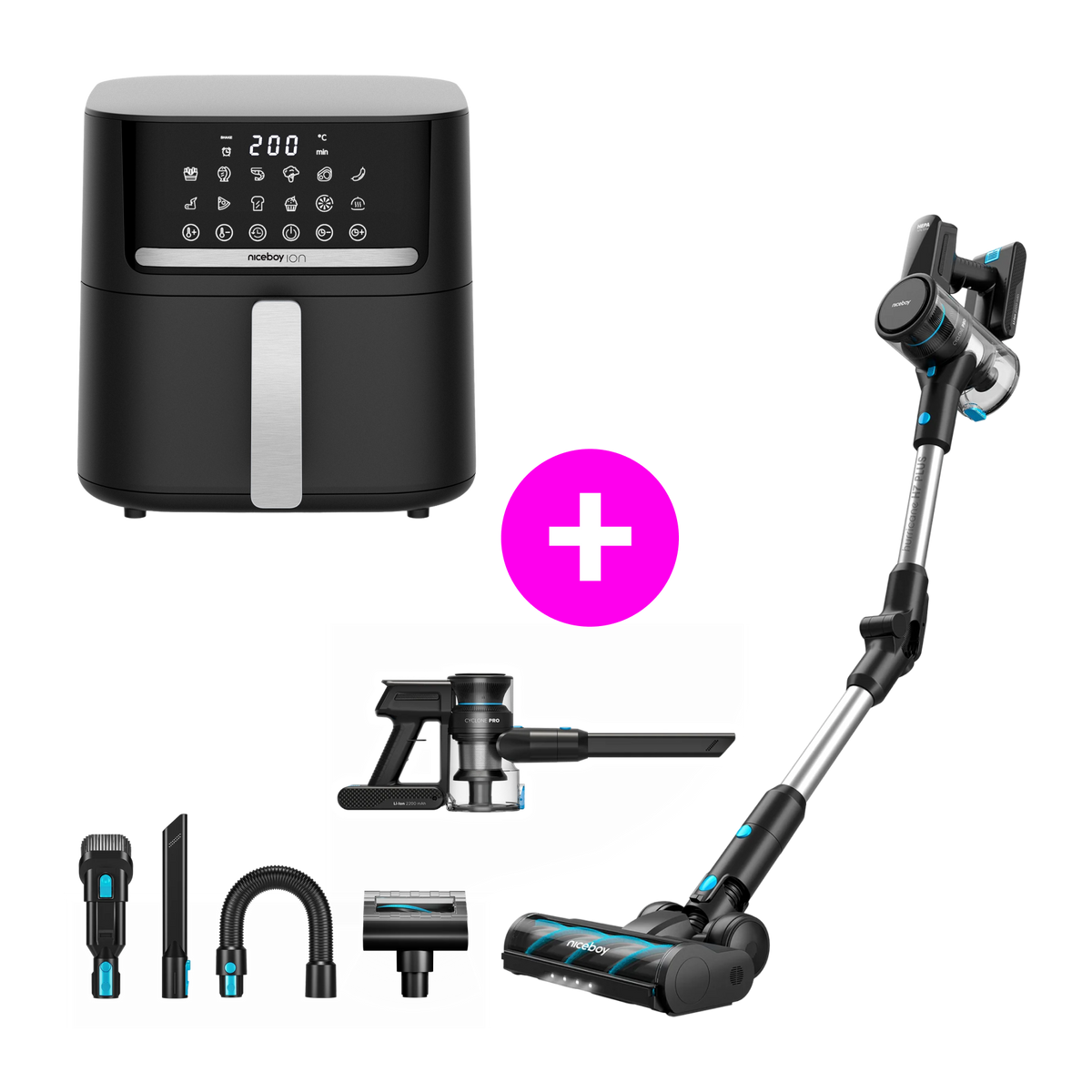 Akční set AirFryer PRO + Hurricane H7 Plus
