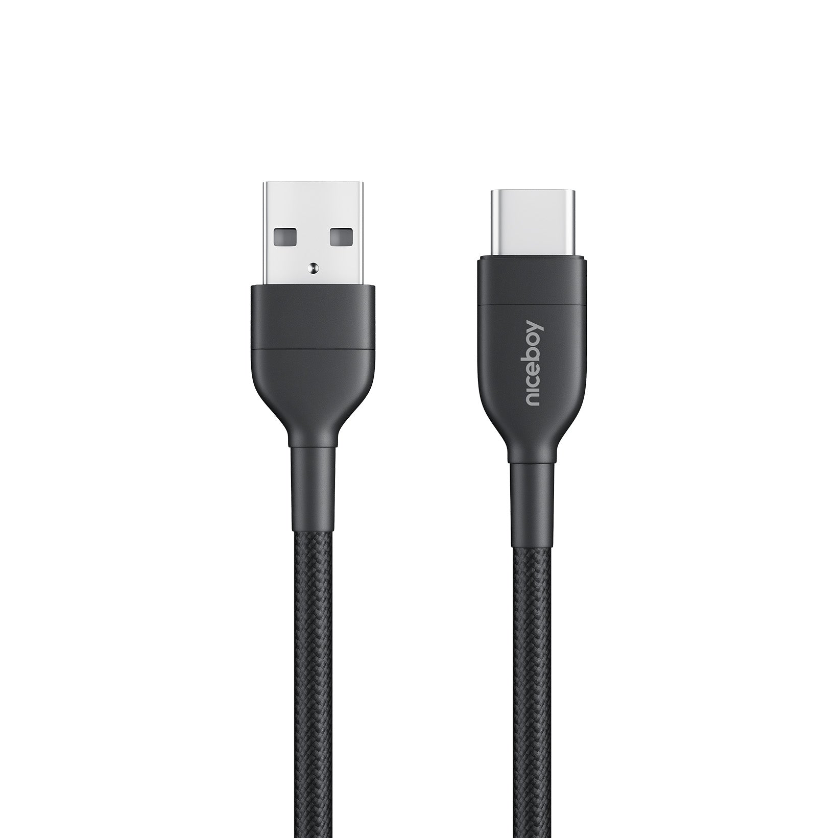Niceboy Magnetic Charging Cable USB-A to USB-C Black