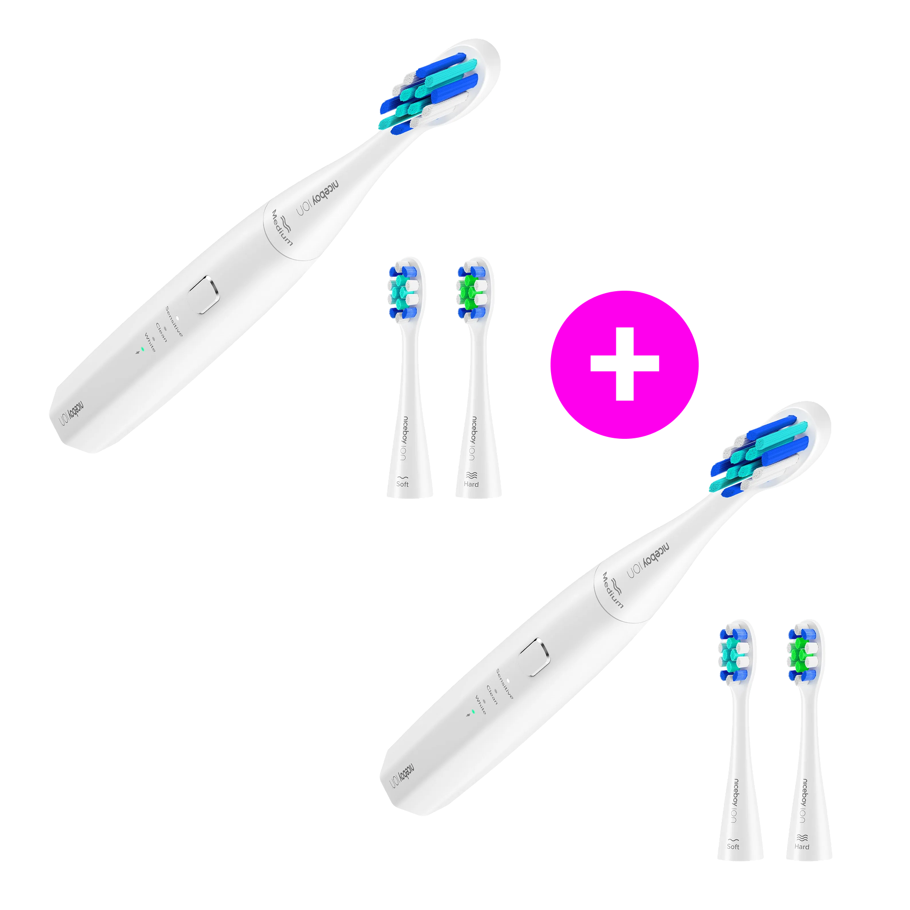 Akční set 2× Sonic Lite White